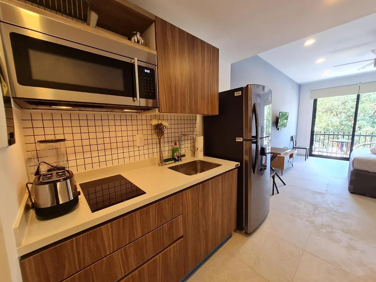 Central & Beautiful Studio, Roof, Cinema, Bbq, Gym, Pools, Kidszone By Yeah Playa del Carmen Apartamento