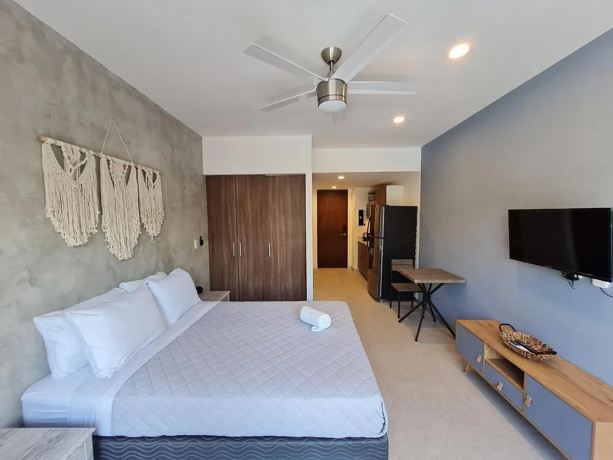 Apartamento Central & Beautiful Studio, Roof, Cinema, Bbq, Gym, Pools, Kidszone By Yeah Playa del Carmen