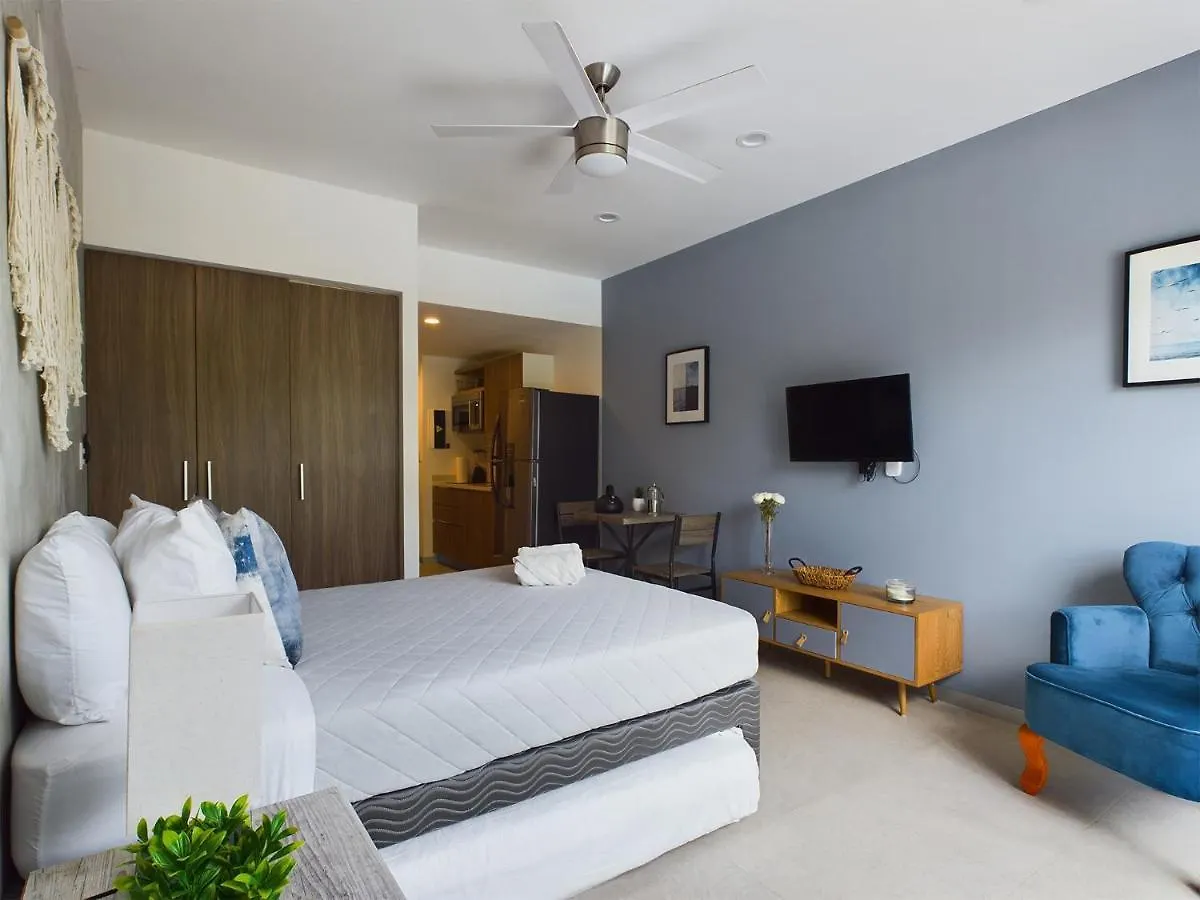 Central & Beautiful Studio, Roof, Cinema, Bbq, Gym, Pools, Kidszone By Yeah Playa del Carmen