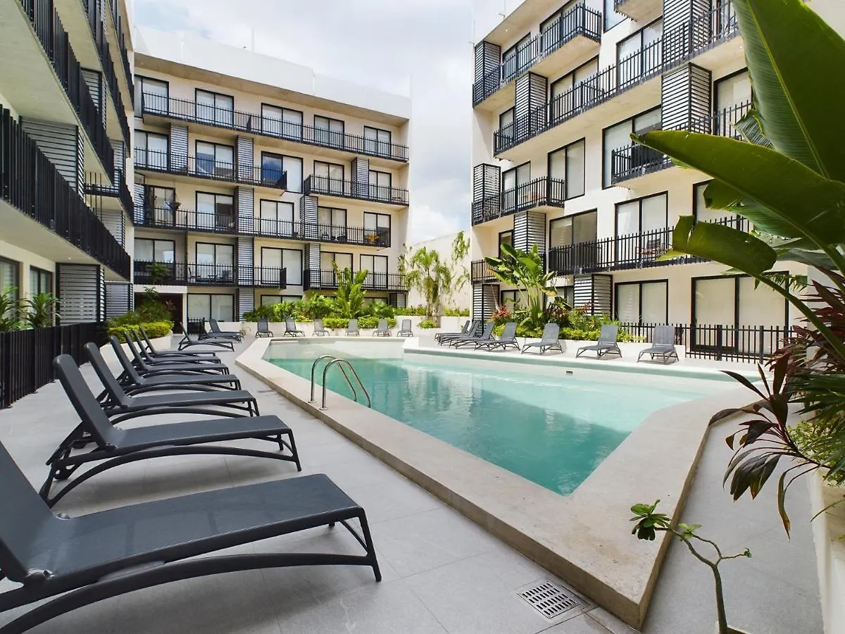 Apartamento Central & Beautiful Studio, Roof, Cinema, Bbq, Gym, Pools, Kidszone By Yeah Playa del Carmen México