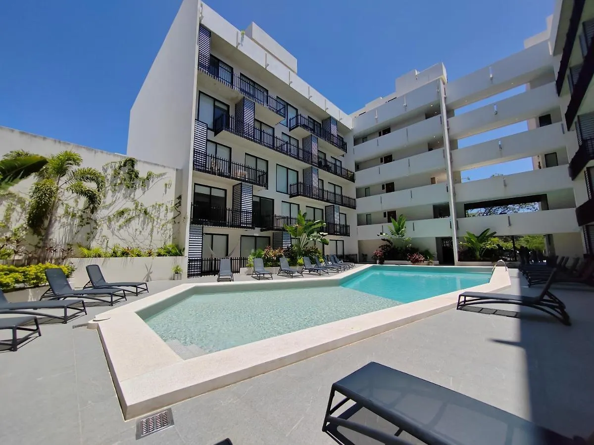 Apartament Central & Beautiful Studio, Roof, Cinema, Bbq, Gym, Pools, Kidszone By Yeah Playa del Carmen